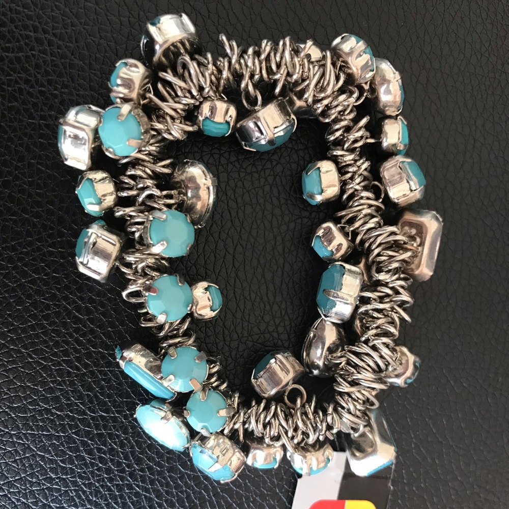 Turquoise & Silver Bracelet